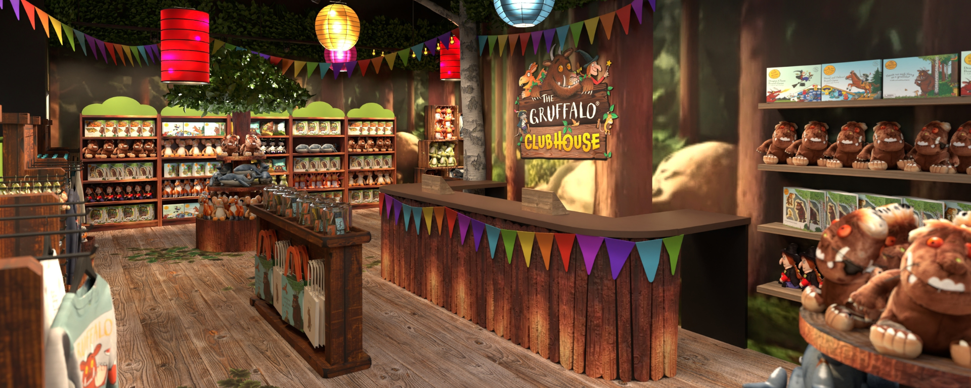 Gruffalo And Friends Clubhouse Gift Shop 5.2