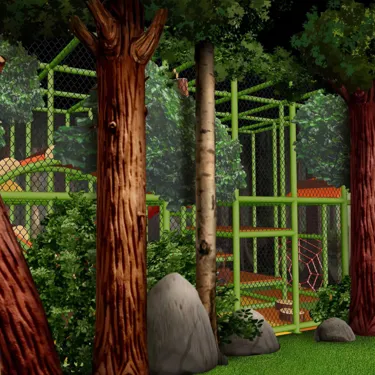 Deep, Dark Wood Soft Play 2.1