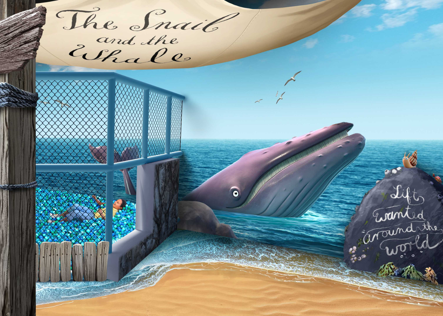 The Snail And The Whale Seaside Play 7.5